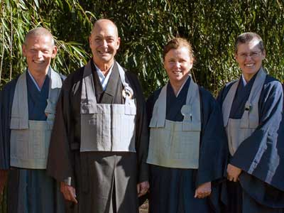 Four of the Cloud-Water Sangha teachers